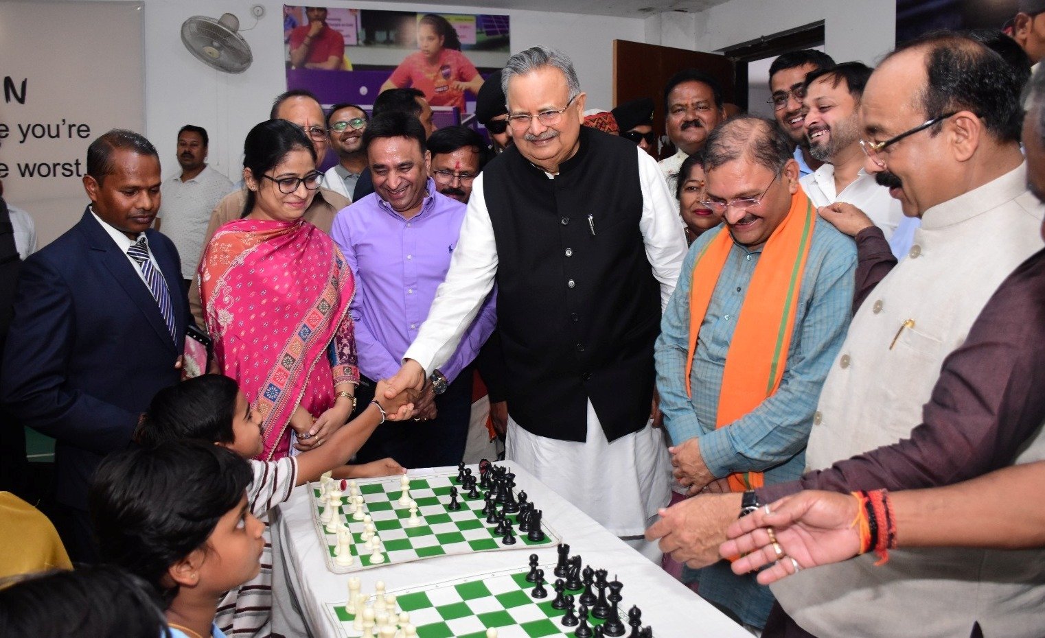 आज के बच्चे कल शतरंज की दुनिया में बनेंगे बरगद का पेड़ – विधानसभा अध्यक्ष डॉ. रमन सिंह