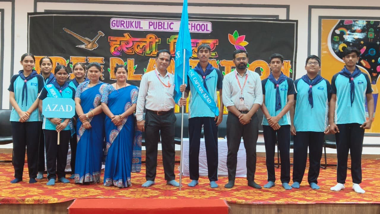 गुरुकुल में छात्र संसद का गठन एवं शपथ ग्रहण समारोह संपन्न 