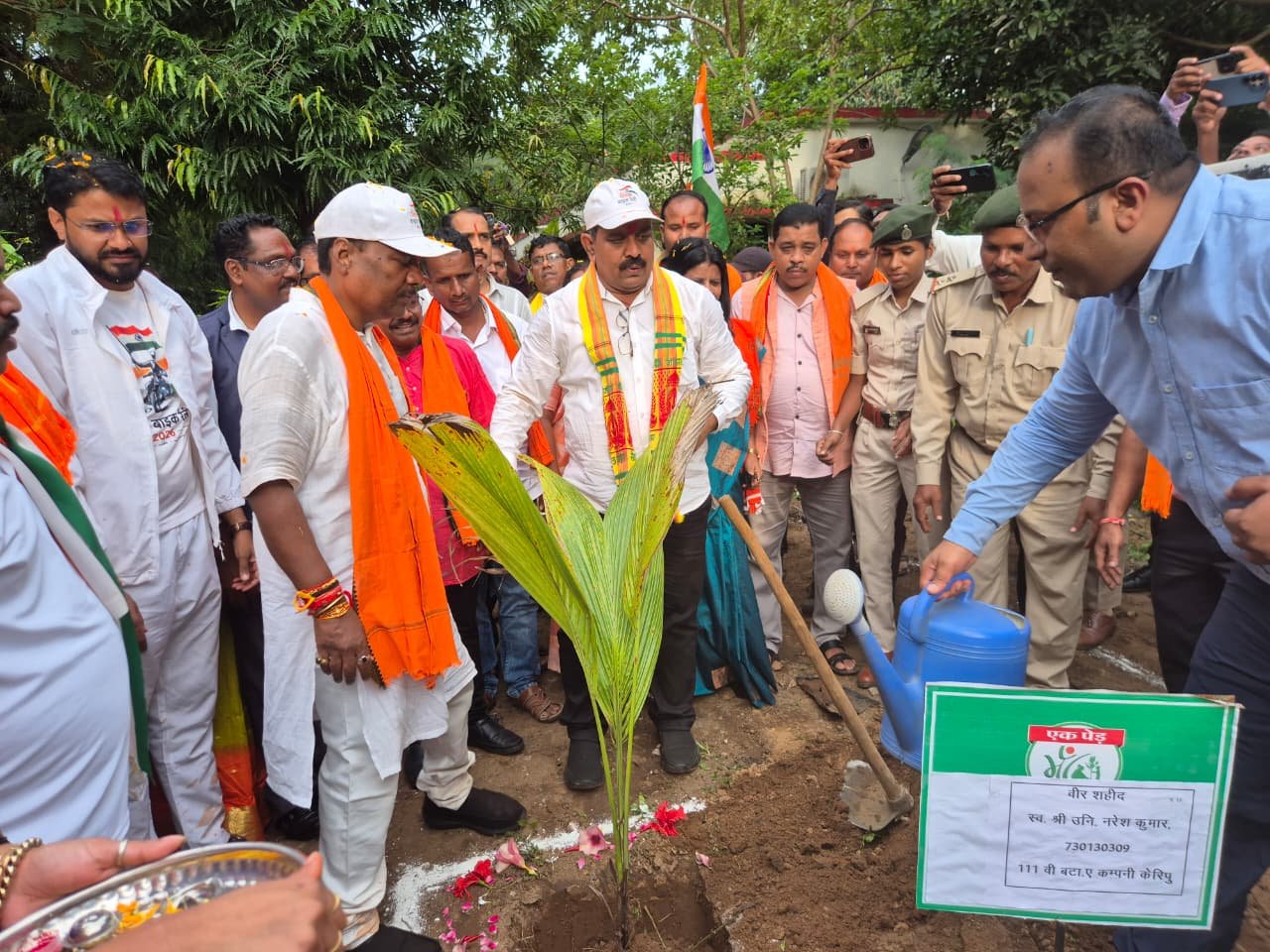 उप मुख्यमंत्री विजय शर्मा और वन मंत्री केदार कश्यप के नेतृत्व में बारसूर पहुंची बाइक तिरंगा यात्रा