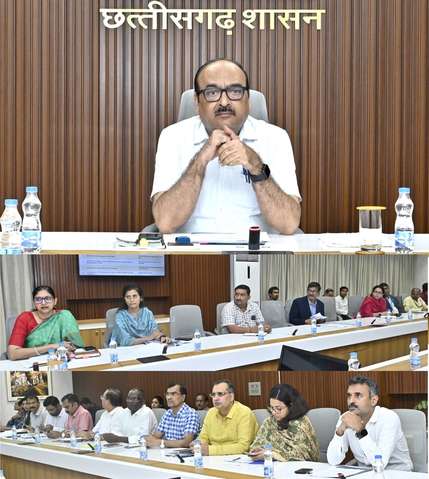 मुख्य सचिव की अध्यक्षता में शहरी गैस वितरण नीति के तहत राज्य स्तरीय निगरानी समिति की बैठक सम्पन्न