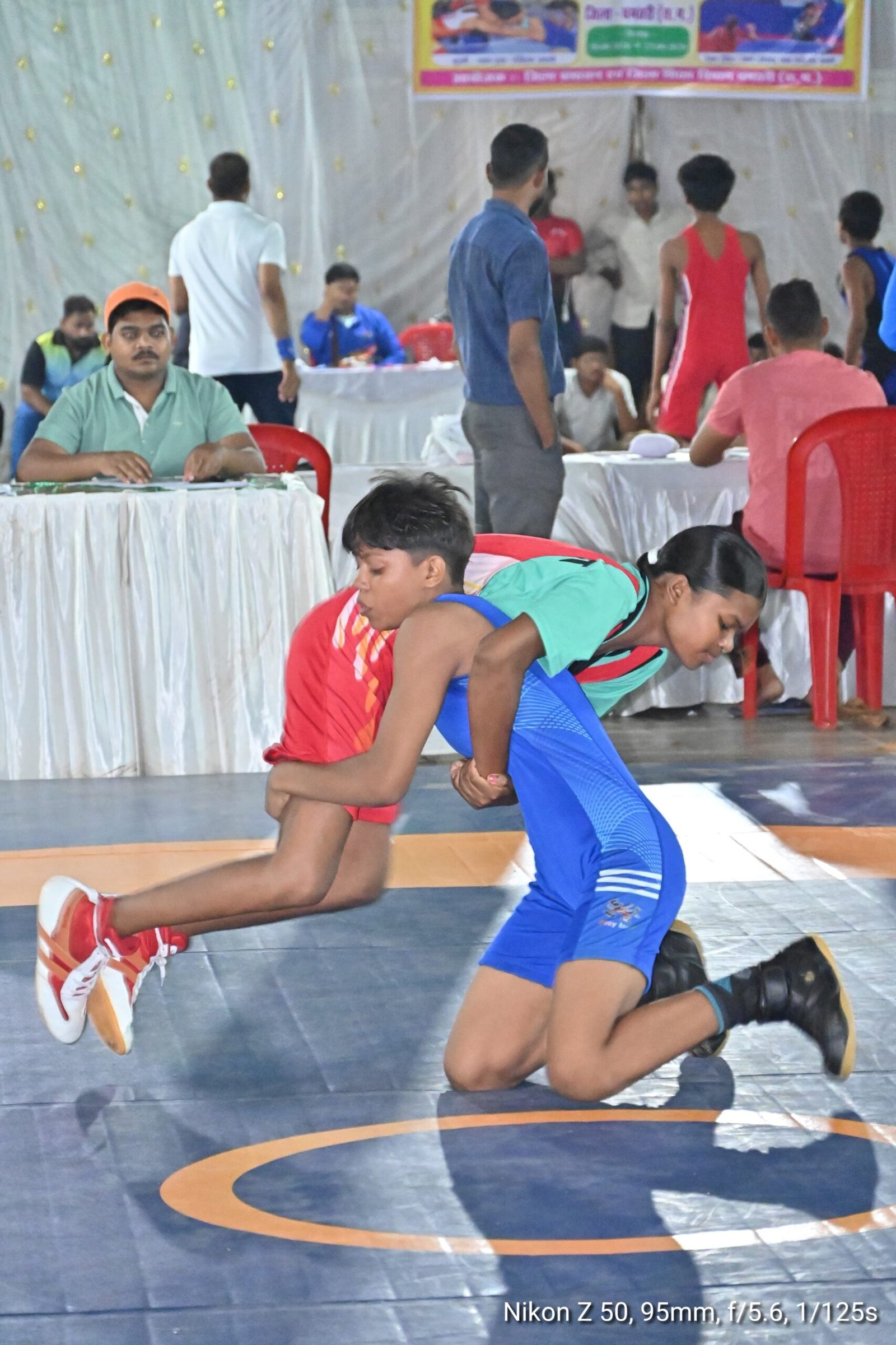 कुश्ती के अखाड़े में दमखम, टेबल टेनिस में दिखा जोश; पहले दिन खिलाड़ियों ने छोड़ी छाप
