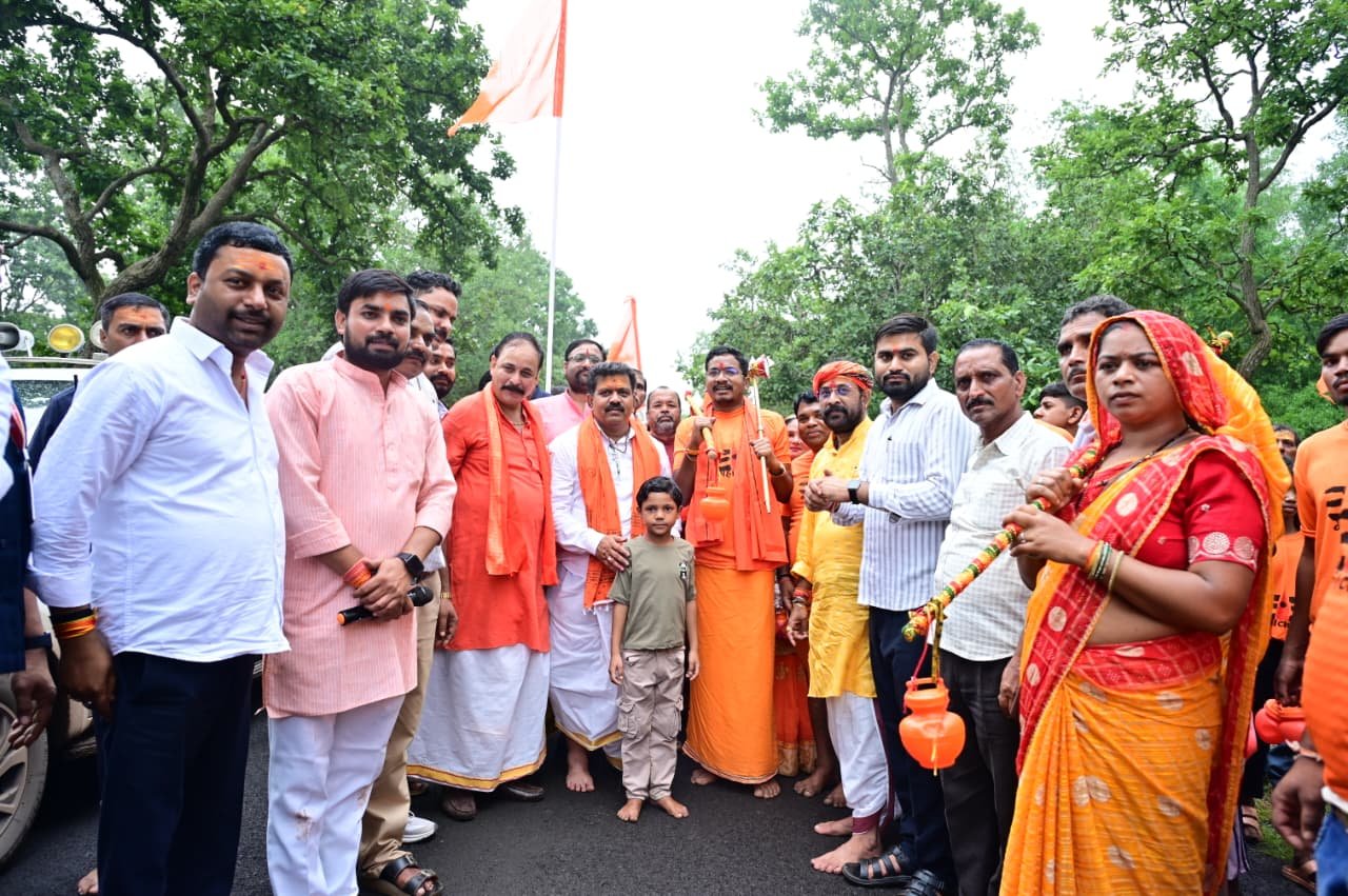 श्रावण के अंतिम सोमवार को अमरकंटक पहुंचे उप मुख्यमंत्री  विजय शर्मा