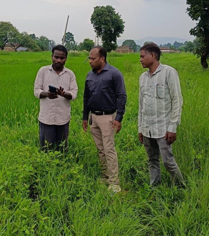 डिजिटल क्रॉप सर्वे से खेत-खेत दर्ज हो रही फसल की वास्तविक जानकारी, धान खरीदी की राह होगी आसान