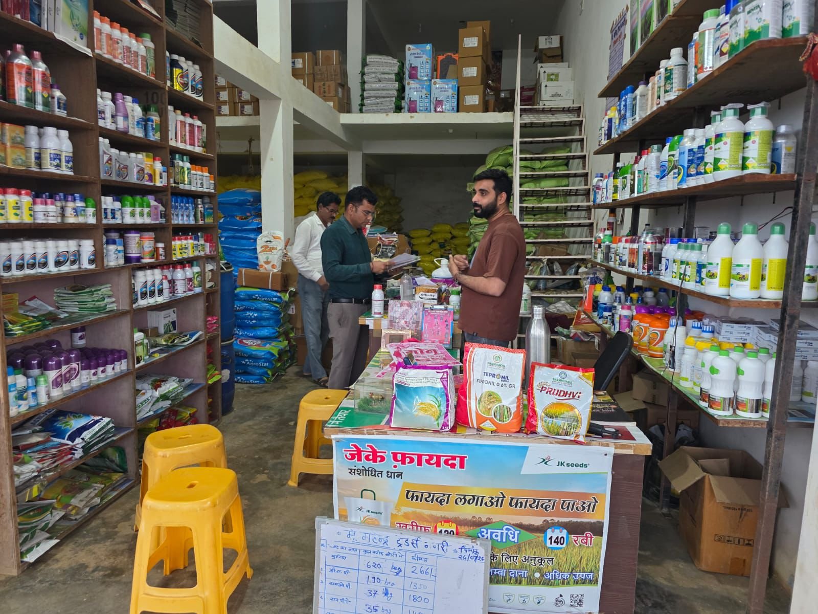 उर्वरक एवं कीटनाशी विक्रय केन्द्रों में अनियमितता पर सख्त कार्रवाई