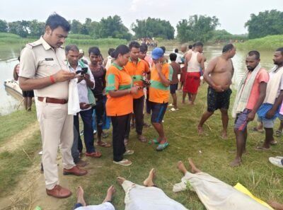 भागलपुर -गंगा स्नान के दौरान तीन बच्चियों की डूबने से मौत ! रक्षाबंधन के दिन मातम…