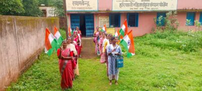 हर घर तिरंगा अभियान से जशपुर में गूंजा राष्ट्रप्रेम का संदेश, बिहान की महिलाओं ने लहराया तिरंगा