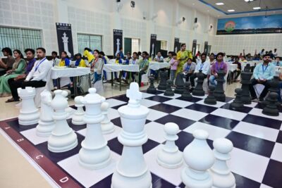 उप मुख्यमंत्री  अरुण साव ने अखिल भारतीय फिडे रेटेड शतरंज प्रतियोगिता का किया शुभारंभ