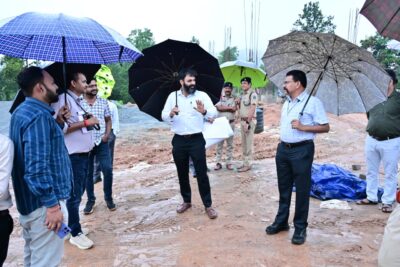 कलेक्टर श्री व्यास ने चराईडांड, बेमताटोली, गिनाबहार का दौरा कर निर्माण कार्यों की प्रगति का लिया जायजा