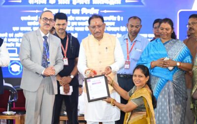 विष्णु भैया ने रक्षाबंधन पर्व से पहले पंडरीपानी के बहनों और भाइयों को एसबीआई के नवीन शाखा की दी   सौगात