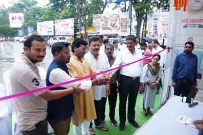 स्वतंत्रता दिवस पर रणजीता स्टेडियम के समीप सजी देशभक्ति और इतिहास की झांकी हर घर तिरंगा, वंदे मातरम् एवं भारत विभाजन की विभीषिका स्मरण दिवस की थीम पर आधारित है प्रदर्शनी