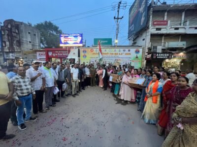 ऑपरेशन रक्षा सूत्र अभियान : सैनिक भाइयों के लिए 14,142 राखियाँ जनप्रतिनिधियों के माध्यम से प्रेषित