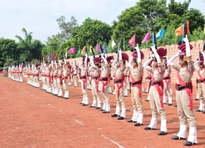 स्वतंत्रता दिवस समारोह का किया गया अंतिम रिहर्सल