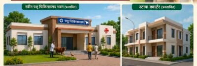 कुरूद में बनेगा नवीन पशु चिकित्सालय भवन, स्टाफ क्वार्टर की भी होगी सुविधा
