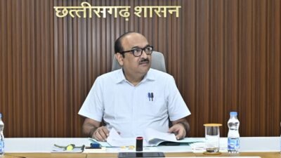 उपराष्ट्रपति के 2 सितंबर को प्रस्तावित छत्तीसगढ़ प्रवास की तैयारियों की मुख्य सचिव ने की समीक्षा
