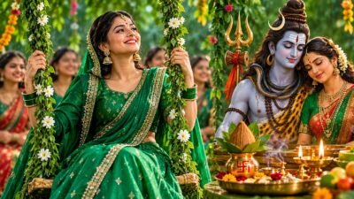 हरियाली तीज का व्रत कब रखा जाएगा? जानें पूजा विधि, शुभ मुहूर्त और धार्मिक महत्व