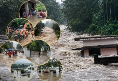 भारी बारिश और बाढ़ से केरल और असम बेहाल, 25 लोगों की मौत, हजारों बेघर