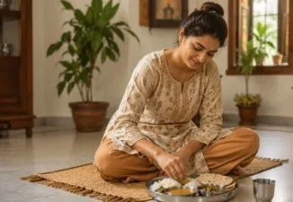 सीधे फर्श पर बैठकर खाना सही है या नहीं? जानें वास्तु के अनुसार क्या है सही तरीका