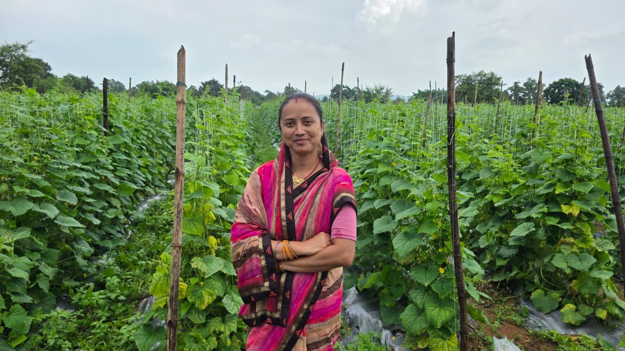 बिहान से मिली नई उड़ान, खेती से आत्मनिर्भर बनीं कल्पना सिंह
