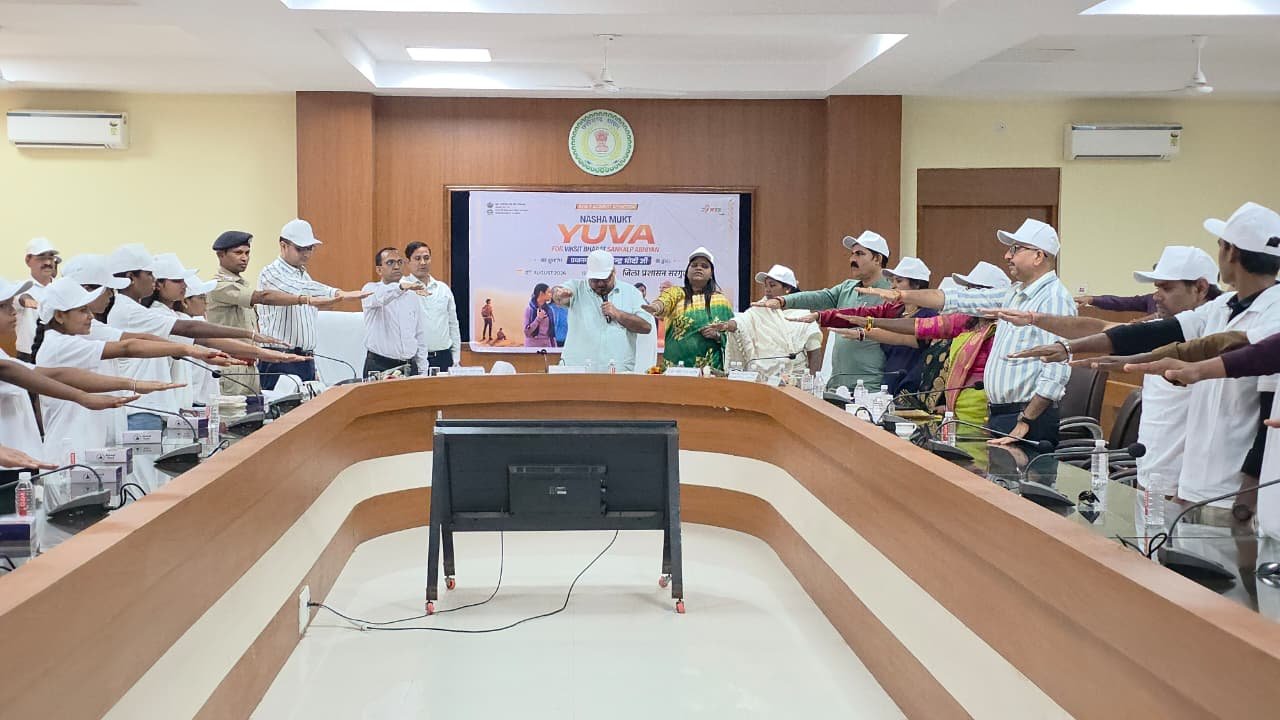नशामुक्त युवा फॉर विकसित भारत संकल्प अभियान का शुभारंभ