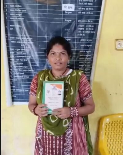 शासकीय राशन योजना बनी संबल बस्तर की फुलबती के परिवार को मिला खाद्य सुरक्षा का मजबूत आधार