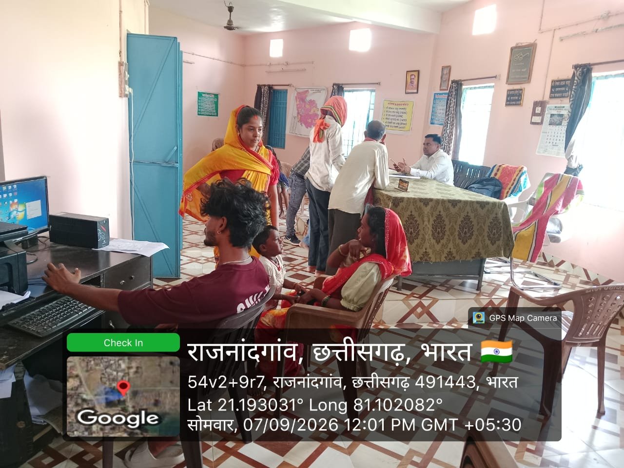 ग्राम बिजनापुर, झाड़ीखैरी, सुखरी, जराही एवं नगर निगम क्षेत्र राजनांदगांव के कन्हारपुरी वार्ड में मोबाईल कैम्प का हुआ आयोजन
