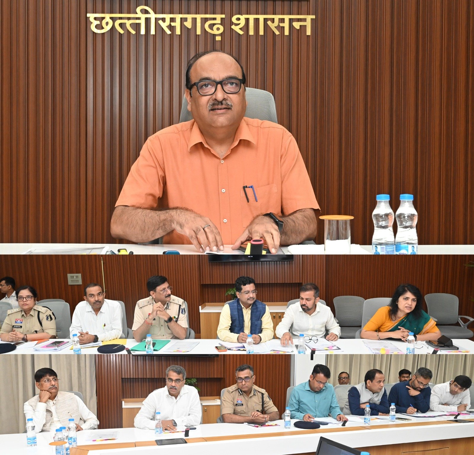 मुख्य सचिव की अध्यक्षता में रायपुर में आईटीएमएस के सुचारू संचालन को लेकर बैठक सम्पन्न हुई