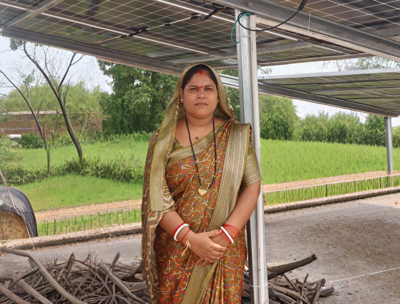 पीएम सूर्यघर मुफ्त बिजली योजना से तारणी घृतलहरे के घर रोशन हुआ सौर ऊर्जा का उजाला