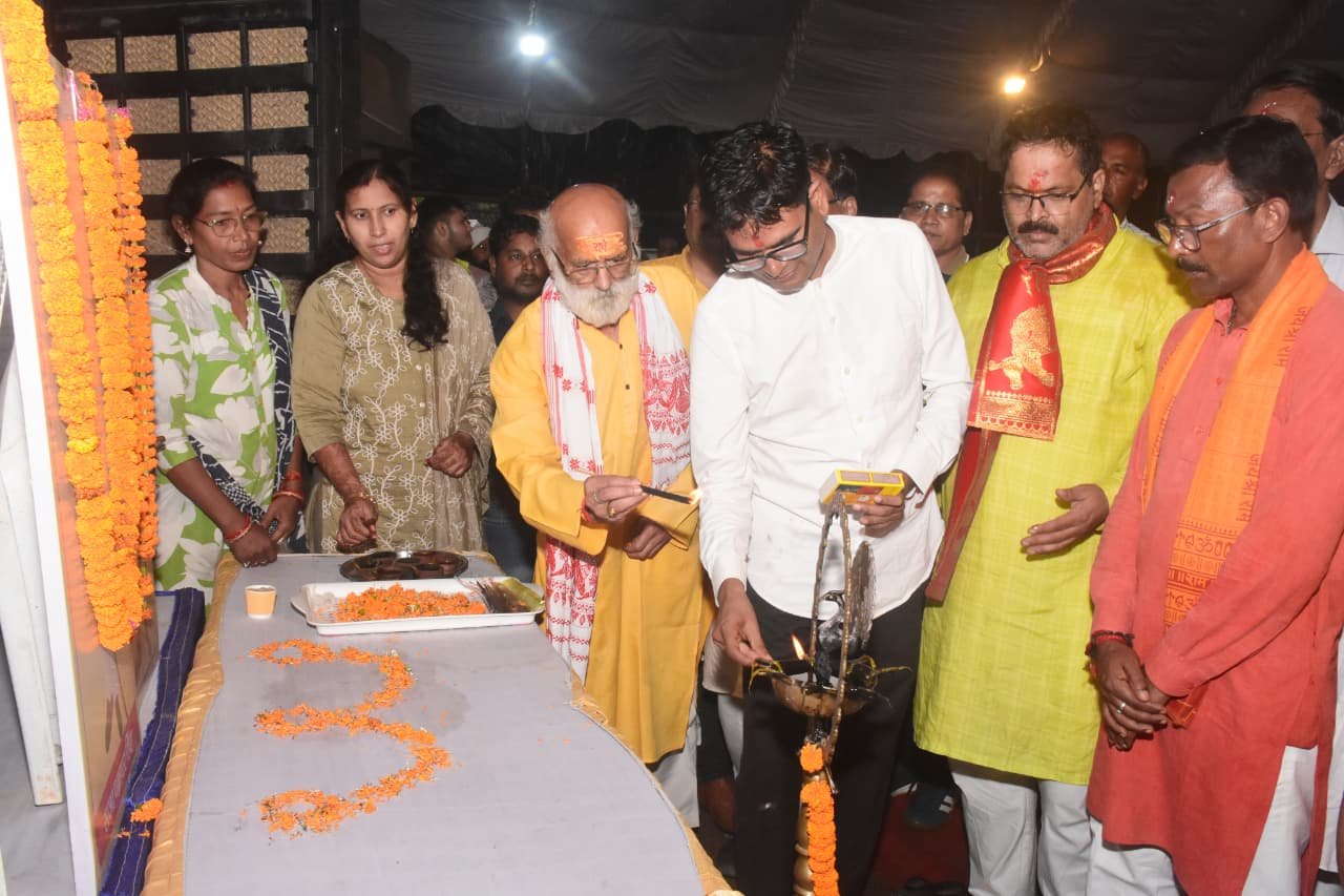 41वें चक्रधर समारोह में वित्त मंत्री ओ.पी. चौधरी ने बढ़ाया पहलवानों का हौसला