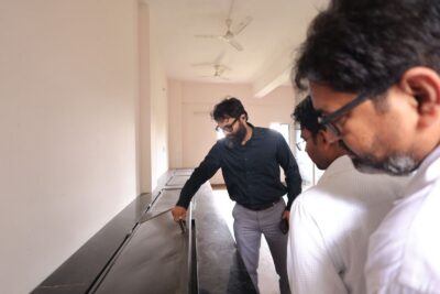 कलेक्टर ने पॉलिटेक्निक कॉलेज का किया निरीक्षण