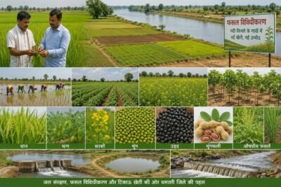नदी किनारे के 152 गांवों में बदलेगा खेती का गणित, धान के साथ बढ़ेंगे आय के नए विकल्प