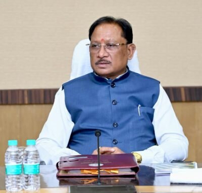 मुख्यमंत्री विष्णु देव साय की अध्यक्षता में आज मंत्रालय, महानदी भवन में मंत्री परिषद की बैठक प्रारम्भ