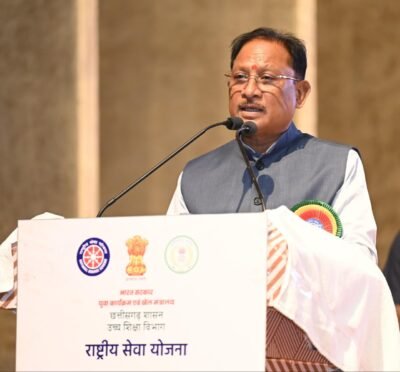 युवा शक्ति विकसित भारत और विकसित छत्तीसगढ़ के निर्माण की सबसे बड़ी ताकत : मुख्यमंत्री  विष्णु देव साय