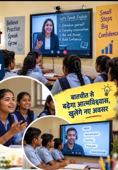 सेवा संकल्प अभियान:किताबों से आगे संवाद की तैयारी, छात्रावासों में ऑनलाइन इंग्लिश स्पीकिंग क्लास से बढ़ रहा बच्चों का आत्मविश्वास