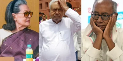 नीतीश कुमार के INDIA ब्लॉक छोड़ने पर CWC में मतभेद, सोनिया गांधी और दिग्विजय सिंह की राय अलग