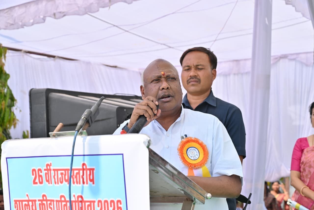 (अम्बिकापुर समाचार )सांसद चिंतामणि महाराज ने सभी खिलाड़ियों से अपना सर्वश्रेष्ठ प्रदर्शन करने का किया आह्वान