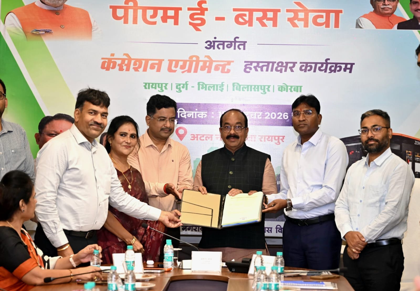 छत्तीसगढ़ में शहरी परिवहन नए अध्याय की ओर, 240 ई-बसों से आरामदायक, किफायती और प्रदूषणमुक्त सफर