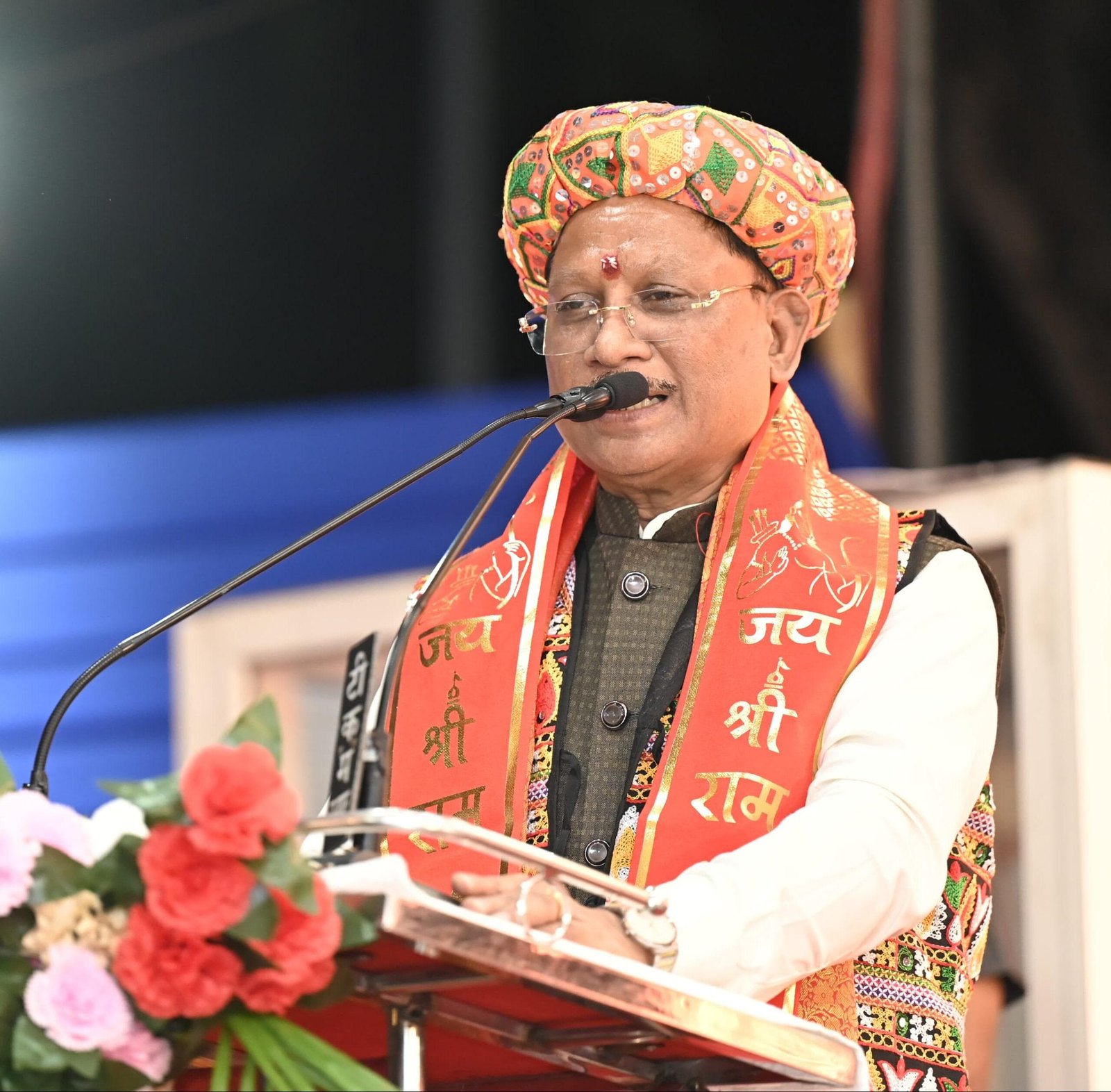 मुख्यमंत्री निवास में गरबा महोत्सव की धूम, भक्ति और उल्लास के रंग में रंगा आयोजन