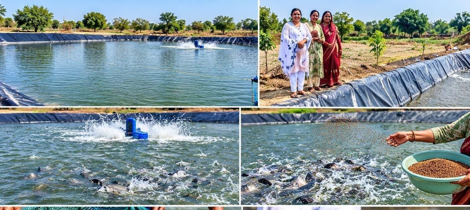 बिहान’ की छांव और पक्के इरादों ने बदली तस्वीर  मछली पालन से हर महीने 10 हज़ार रुपये की कमाई कर ‘लखपति दीदी’ बनीं सारंगढ़ की भुनेश्वरी