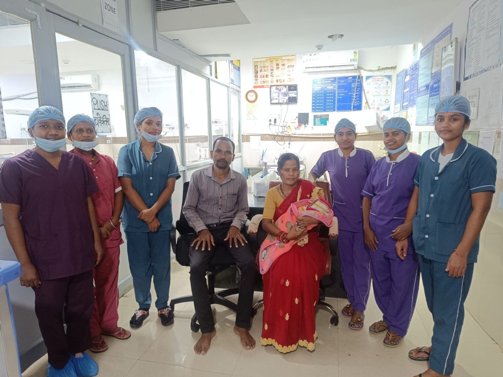 700 ग्राम के नवजात को मिला नया जीवन, 62 दिनों के सतत् उपचार से वजन बढ़कर हुआ 1.350 किलो