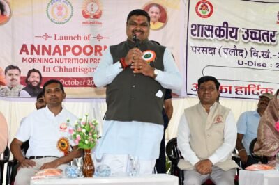 शिक्षा मंत्री  गजेन्द्र यादव ने स्कूलों में साईंश्योर न्यूट्रिशन पायलट प्रोजेक्ट का किया शुभारंभ
