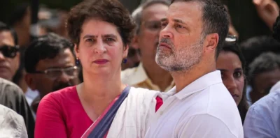 राहुल-प्रियंका के आकाशवाणी भवन में घुसने पर FIR, इंडिया ब्लॉक के प्रदर्शन के बाद एक्शन में दिल्ली पुलिस