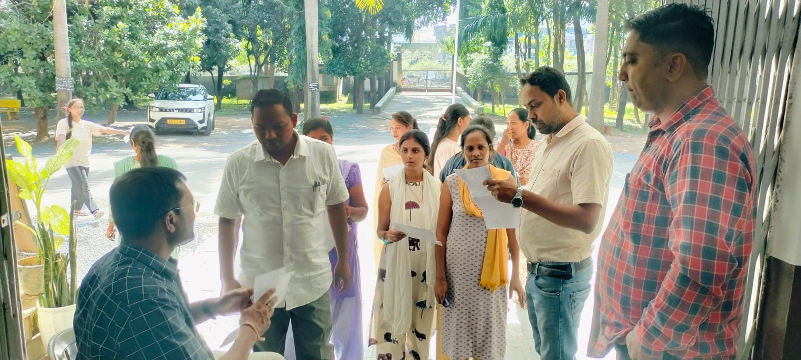 जिले के 75 परीक्षा केंद्रों में आयोजित हुई छत्तीसगढ़ राज्य पात्रता परीक्षा